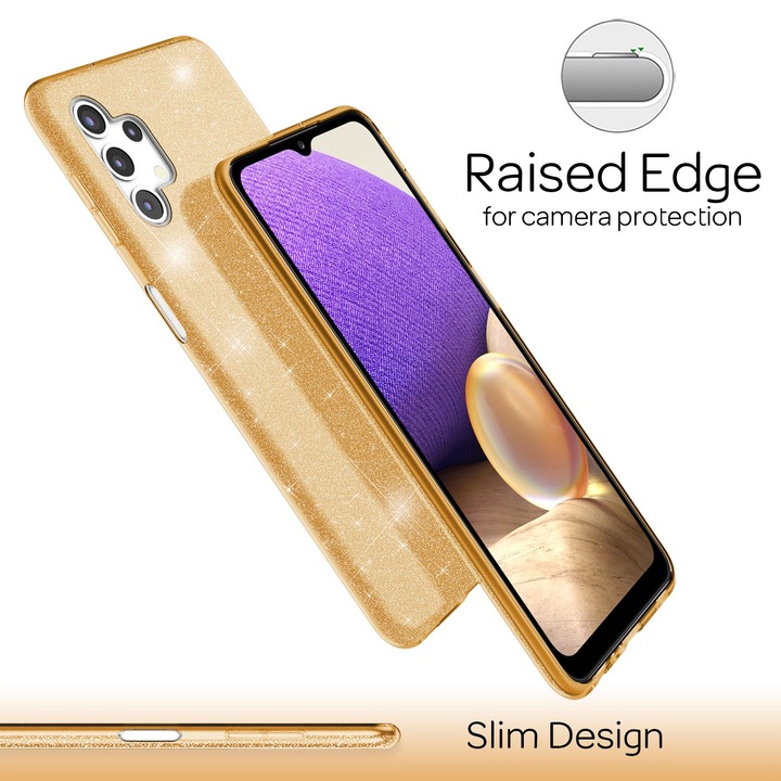 Produktbild Nalia Glitzer Handyhülle (Samsung Galaxy A32 5G)