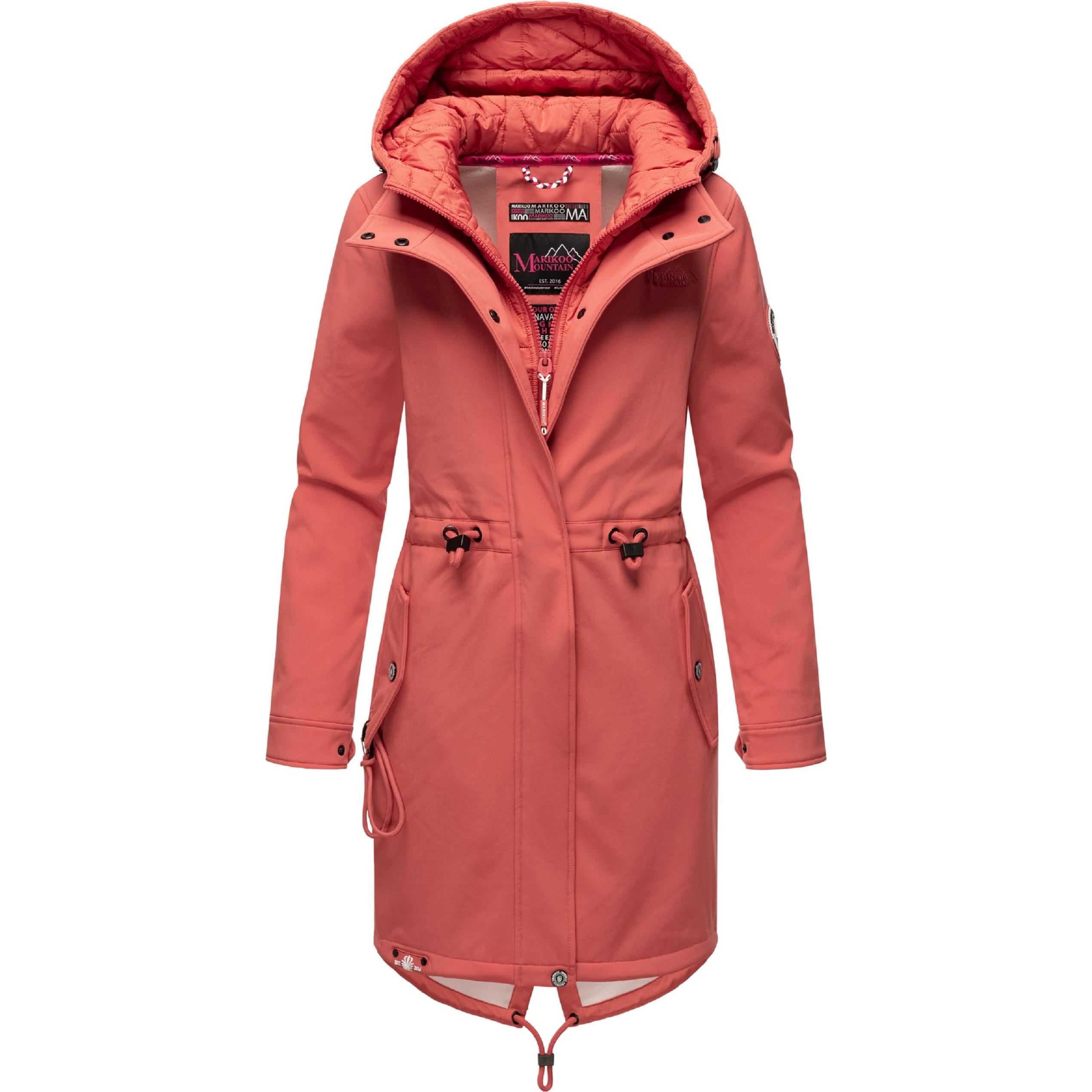 Marikoo, Damen, Jacke, Mount Presanella (XL), Rot, XL