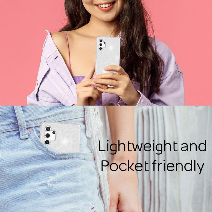 Produktbild Nalia Glitzer Handyhülle (Samsung Galaxy A32 5G)