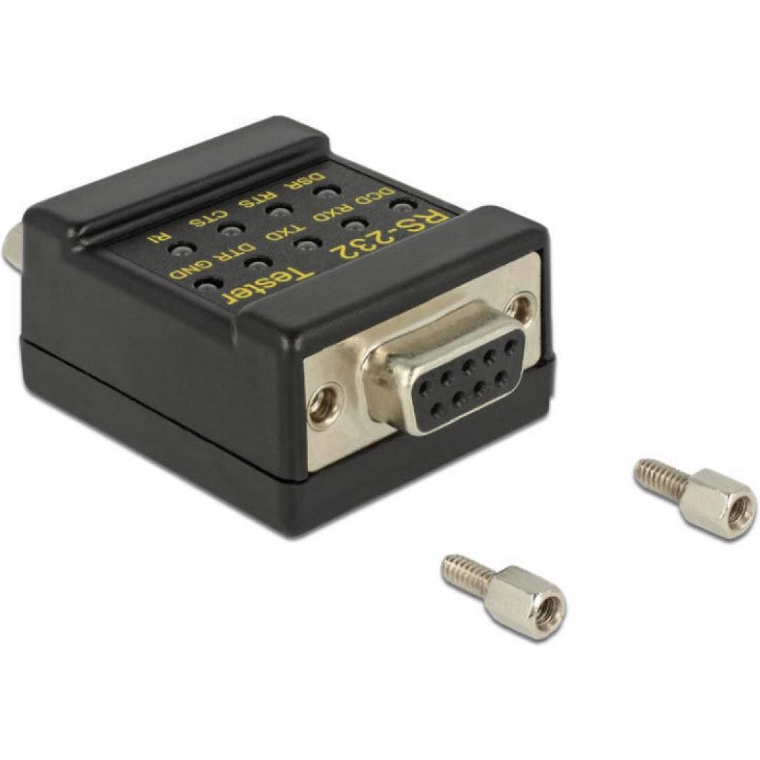 Thumbnail - Delock RS-232 Tester DB9 Buchse (0.05 m), Schnittstellenkabel