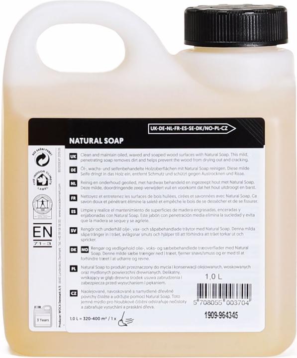 Image du produit Woca Savon pour sols en bois (Nature, 1 l)