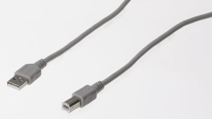 Actual product image Schwaiger USB connection cable 2.0 type A/B 3 m (3 m, USB 2.0)