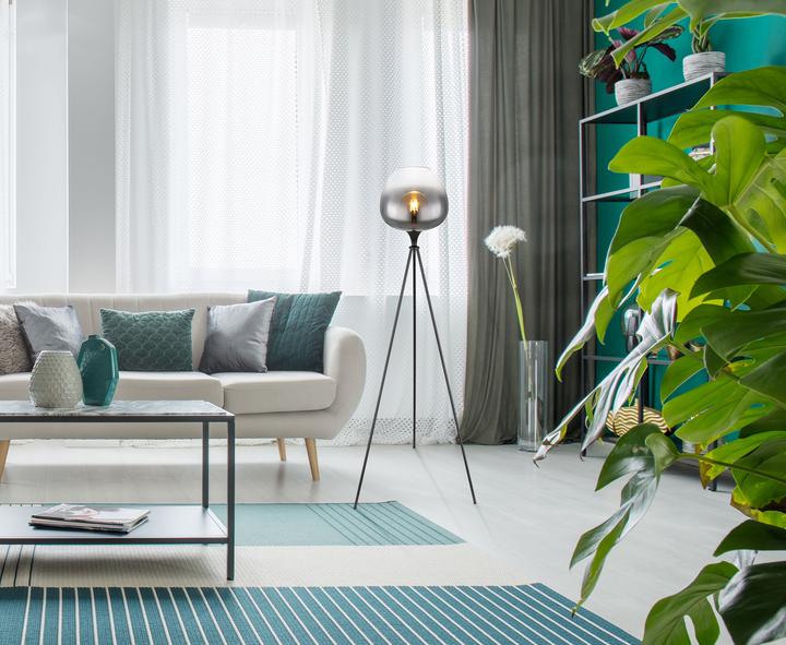 Productafbeelding Globo Vloerlamp Maxy zwart mat 1xE27 (E27)