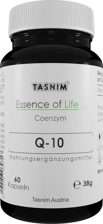 Produktbild Tasnim Coenzym Q-10 ESL – Ubichinon-10 – 60 Kapseln (60 Stück, Kapseln, 38 g)