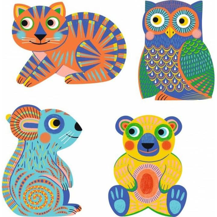 Actual product image Djeco Zauber-Malbilder Animalo-Ma