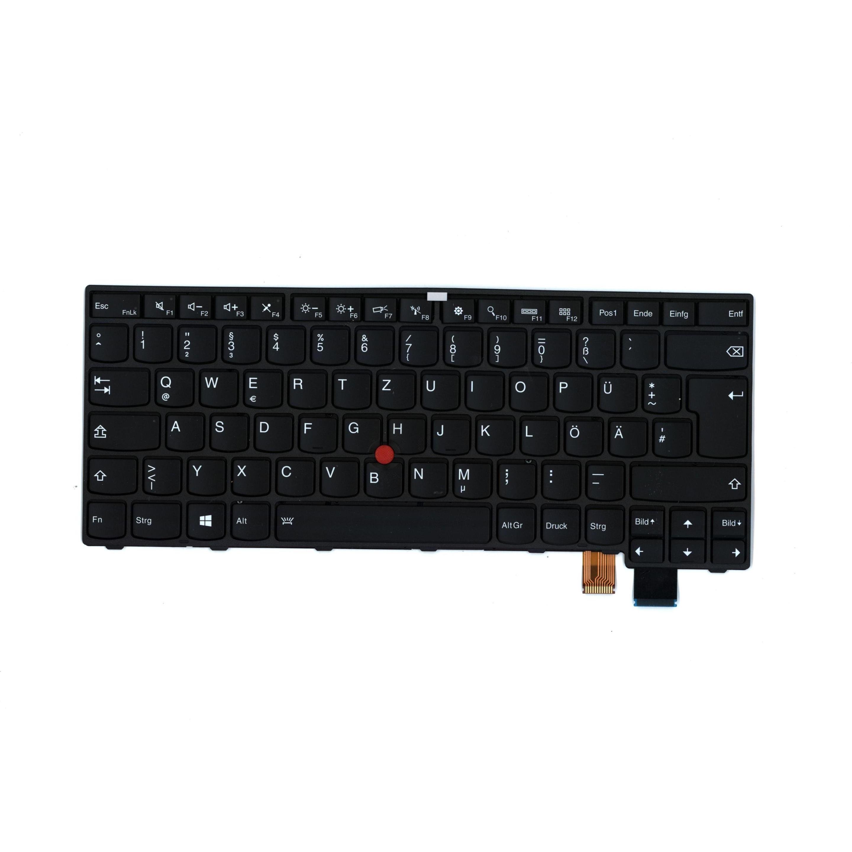 Thumbnail - Lenovo Keyboard (GERMAN), Notebook Ersatzteile, Schwarz