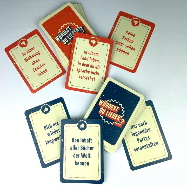 Actual product image Would you rather...? (German)