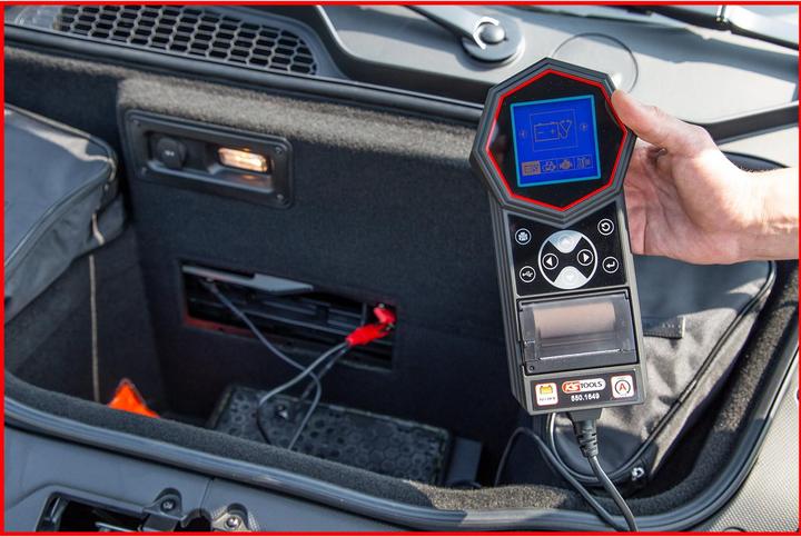 Actual product image KS Tools 12V / 24V battery and charging system tester