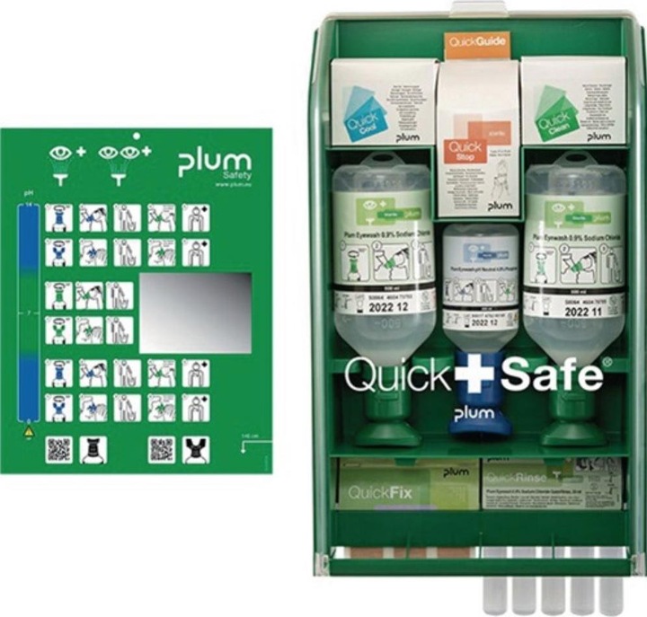 Actual product image Plum QuickSafe Box Complete (First aid set accessories)