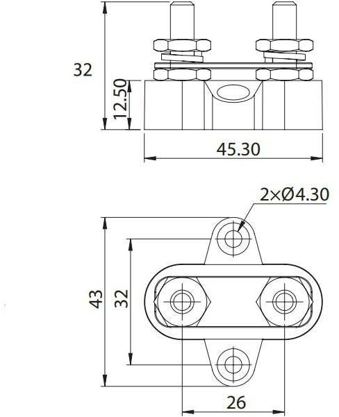 Produktbild Swaytronic Bus Bar - Rot - M6