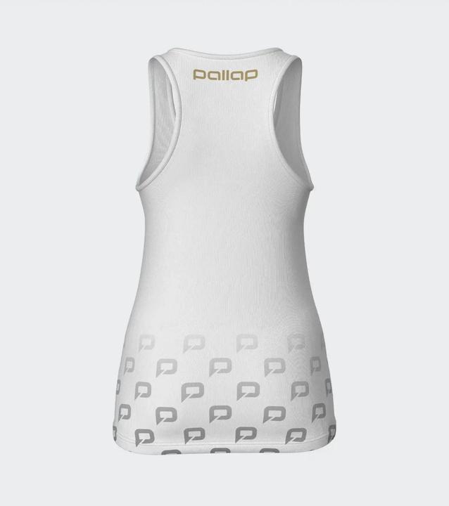 Actual product image Pallap Women's Competition Top white/mat gold (XS)