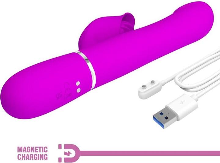 Produktbild Pretty Love Rabbit Vibrator Perlen Violet