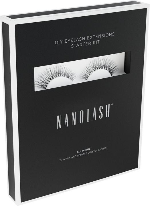 Immagine prodotto NoName Starter kit di extension ciglia fai da te Cluster Lashes con legante, sigillante, rimuovente (Ciglia artificiali)