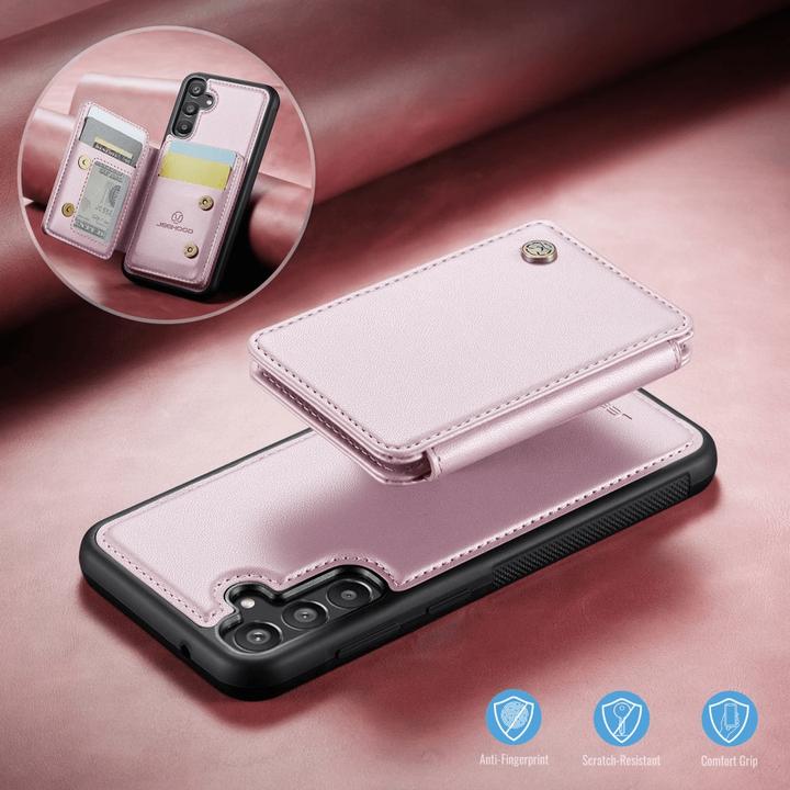 Actual product image Cover-Discount Galaxy A55 - 2-in-1 back cover with credit card holder (Samsung Galaxy A55)