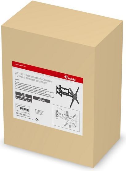 Actual product image equip Wall mount bracket 23"-55" TV&Monitor full movable (Wall, 45 kg, 23" - 55")