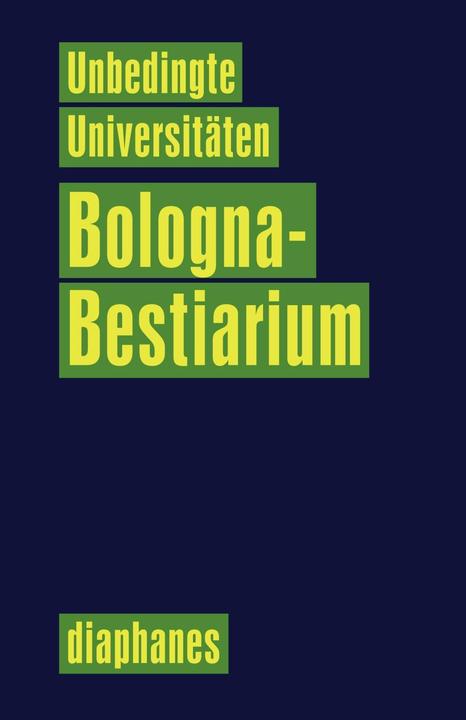Produktbild Bologna-Bestiarium (Deutsch, 2013)