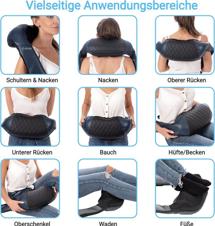 Produktbild Fitleap Shiatsu Massagegerät