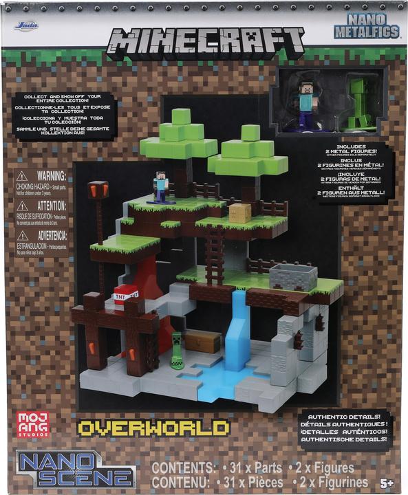 Image du produit Jada Minecraft Nano Scene Overworld