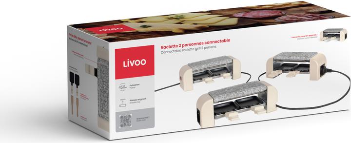 Immagine prodotto Livoo Griglia per raclette collegabile 2 perso