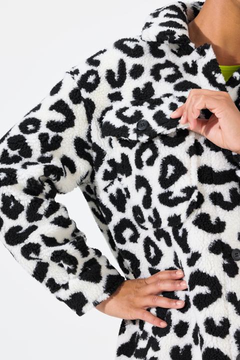 Produktbild Angel of Style Hemdjacke, A-Linie, Teddyplüsch, Schachbrett (58)