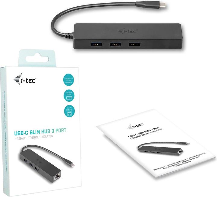Image du produit i-tec C31gl3slim (USB-C, 4 ports)