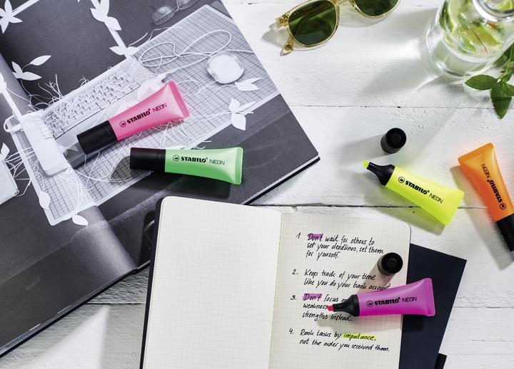 Produktbild STABILO NEON Textmarker (Magenta, 5 mm, 1 x)