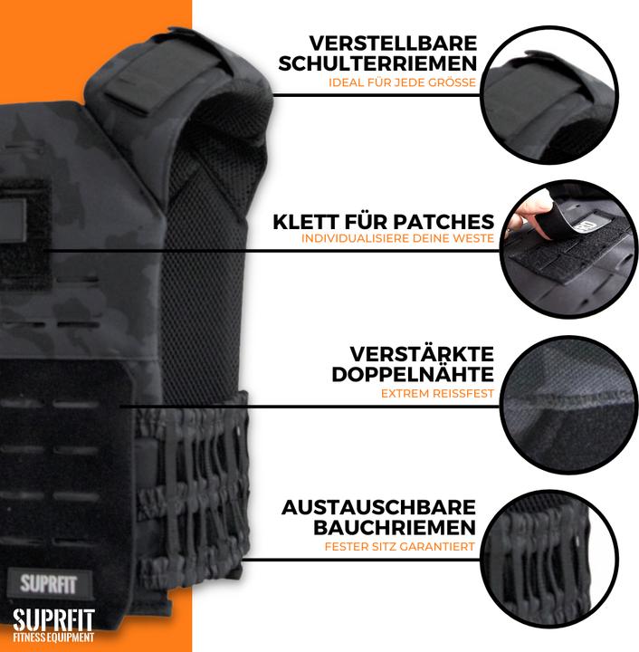 Actual product image Suprfit Sigurd 3D Weight Vest (1 x 8 kg)