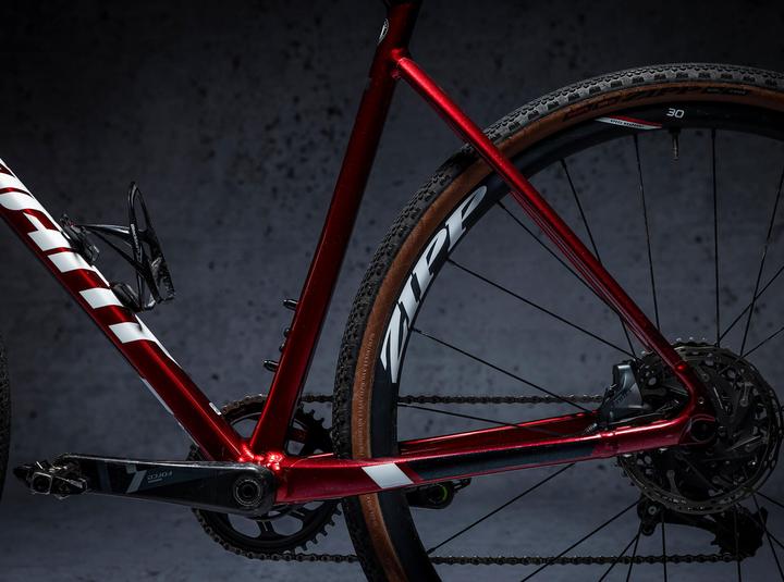 Actual product image Dyedbro Gravel Frame Protection Kit Clear - Glitter Matt