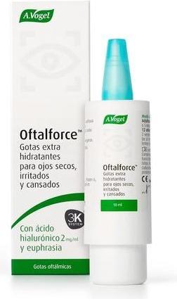 Actual product image A. Vogel Oftalforce Eye Drops 10ml (10 ml, 10 ml bottle)