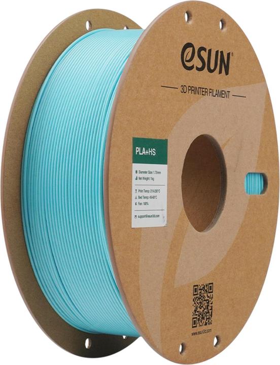 Actual product image eSUN PLA+HS Soft Blau Filament 1.75mm 1Kg (1.75 mm, 1000 g)
