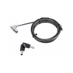 Thumbnail - Targus DEFCON Compact Keyed CableLock, Notebook Security, Schwarz
