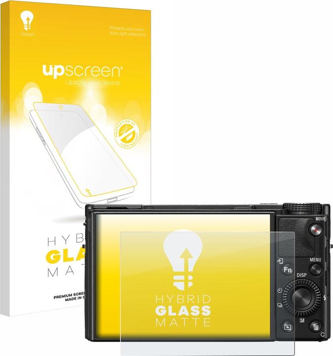 Produktbild upscreen Reflection Shield Panzerglasfolie Matt (Displayschutz, Cyber-Shot DSC-RX100 VII)