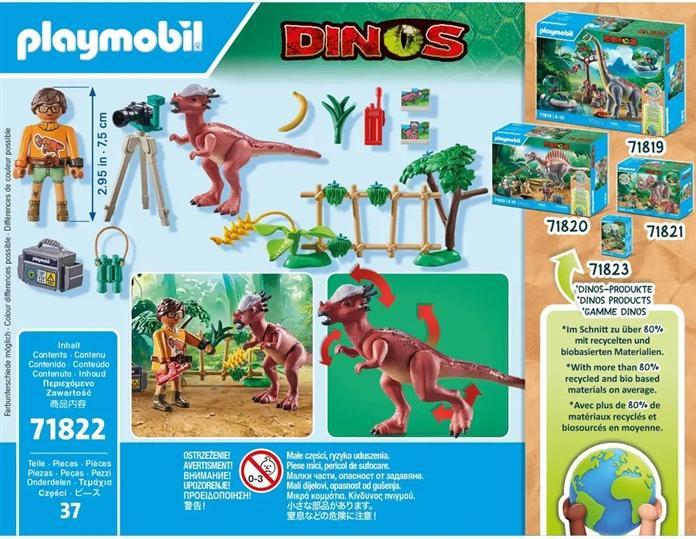 Actual product image Playmobil Stygimoloch observation (71822, Playmobil dinos)