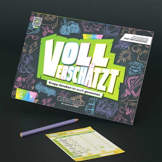 Immagine prodotto Denkriesen Voll Verschätzt - Blocco A4 Edizione Junior (d) (Tedesco)