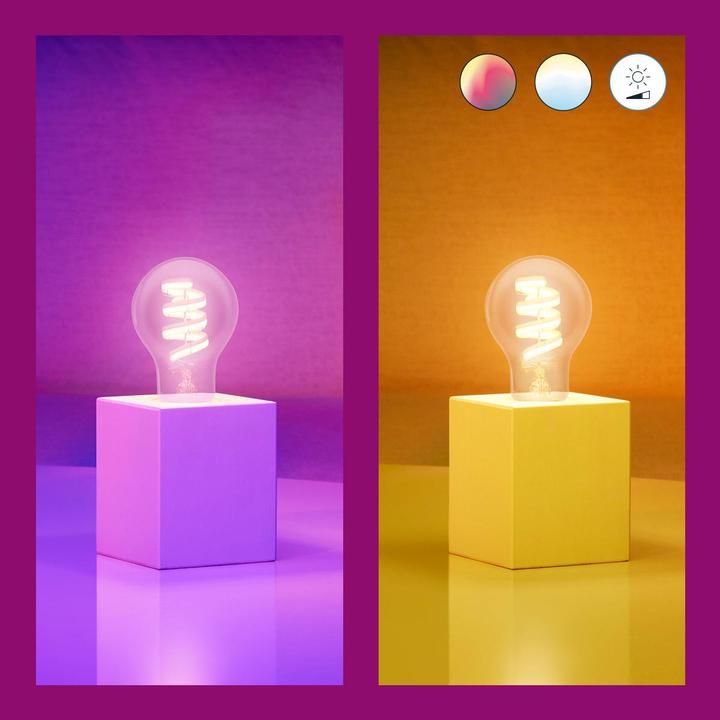 Image du produit WiZ Tunable White & Color Standard (E27, 6.30 W, 470 lm, 1 x, E)