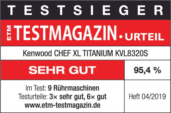 Productafbeelding Kenwood Chef XL Titanium KVL8320S (1700 W)