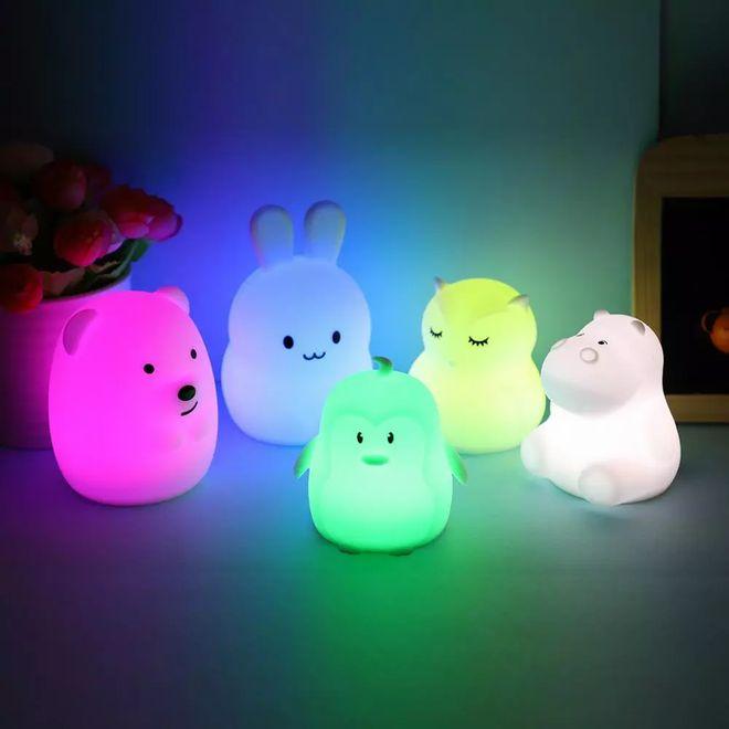 Actual product image MU Style LED night light with colour changing function