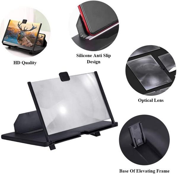 Produktbild MU Classic Faltbare 3D Handy Lupe 10 Zoll