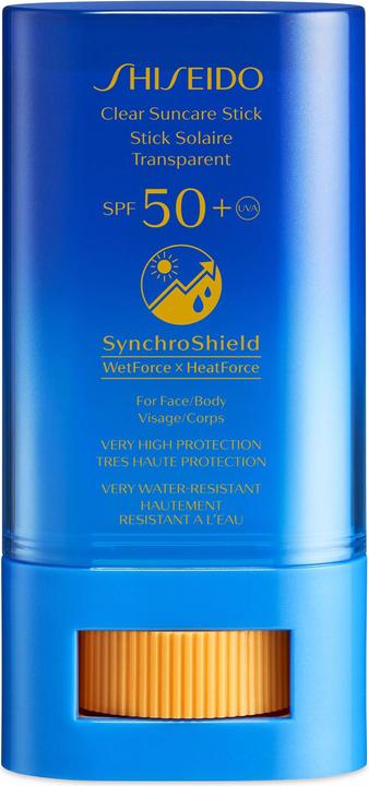 Shiseido Clear Suncare Stick SPF50+ (Spray solaire, SPF 50+, 60 g)