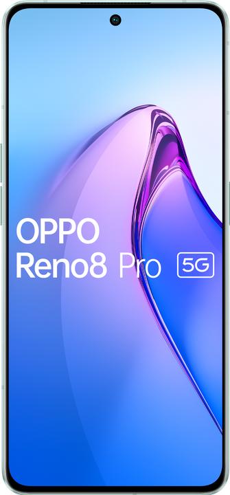 Image du produit OPPO Reno 8 Pro (256 Go, Vert glacé, 6.70", Double SIM, 5G)