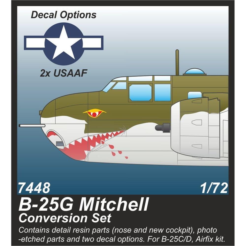 CMK B-25G Mitchell 75 mm Gun Nose Conversion Set