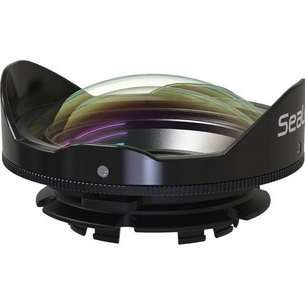 Sealife Mikro-Weitwinkel-Kuppel- objektiv (SL052), Objektiv, Schwarz