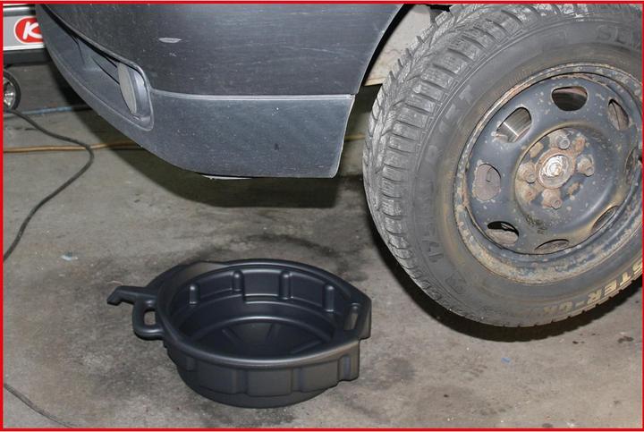 Actual product image KS Tools Oil drip pan 17 liters.Ø 445mm
