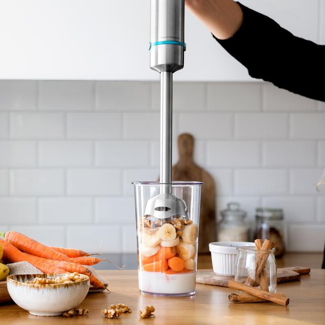 Actual product image Cecotec Mixeur plongeant compatible Power TitanBlack 1200XL Cream & Crush