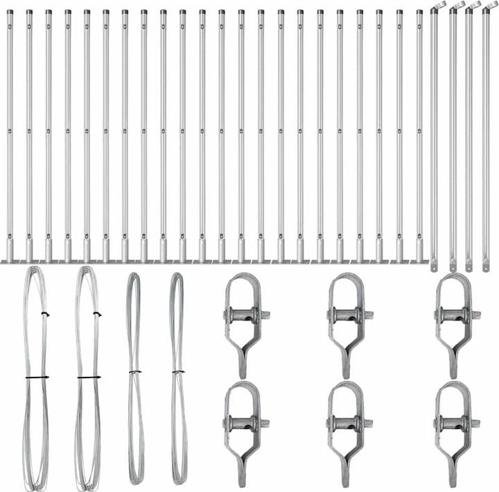 Actual product image vidaXL Zaunpfosten
