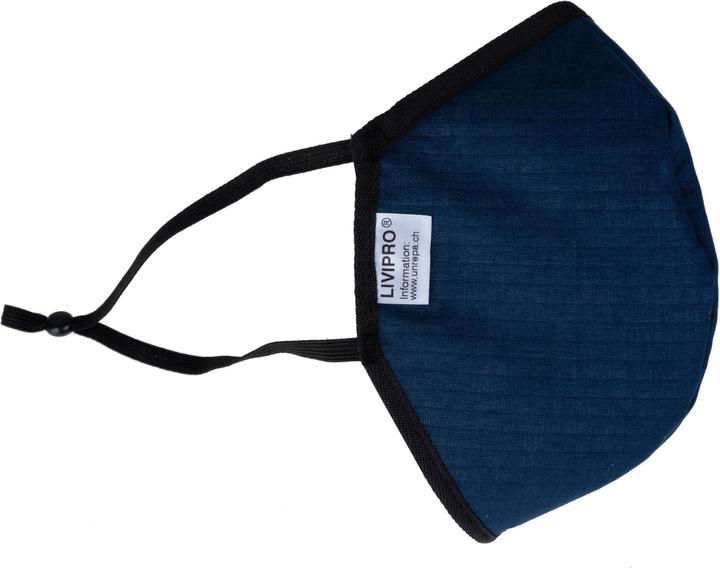 Actual product image Unrepa Community fabric mask LIVIPRO Compact, washable, size S (1 x)