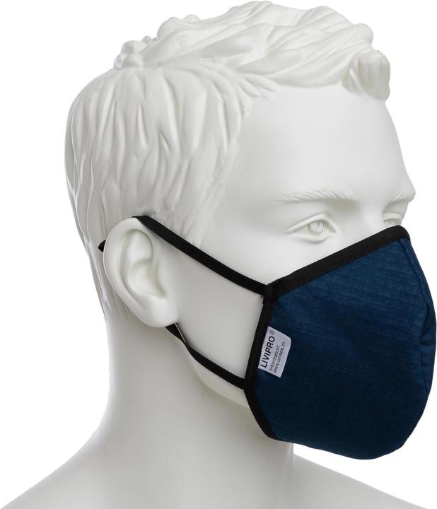 Actual product image Unrepa Community fabric mask LIVIPRO Compact, washable, size S (1 x)