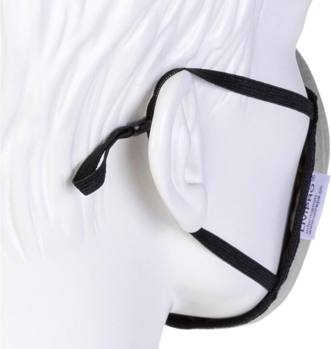 Actual product image Unrepa Community fabric mask LIVIPRO Compact, washable, size S (1 x)