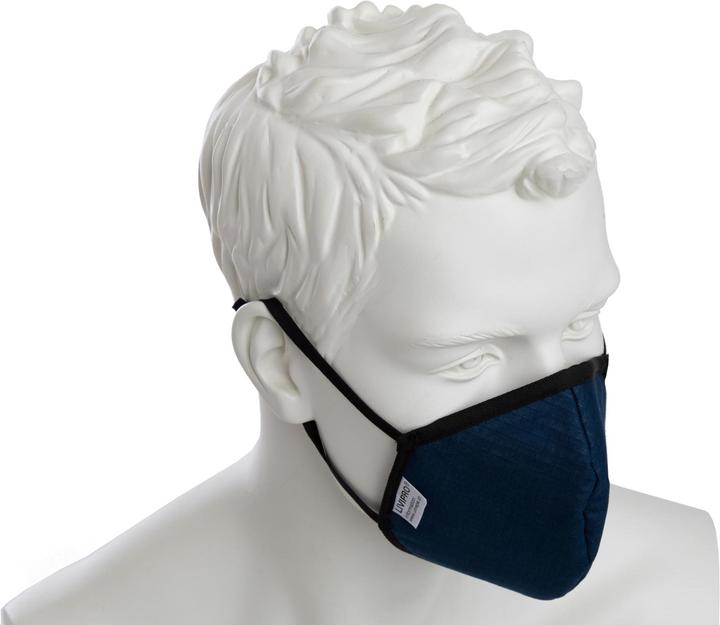 Actual product image Unrepa Community fabric mask LIVIPRO Compact, washable, size S (1 x)