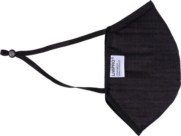 Actual product image Unrepa Community fabric mask LIVIPRO Compact, washable, size M (1 x)